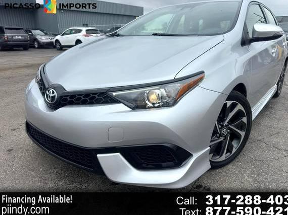 TOYOTA COROLLA IM 2017 JTNKARJE0HJ551325 image